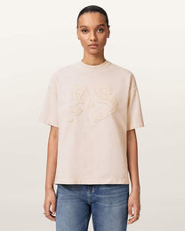 Light Gray טי שירט לנשים Insignia ALLSAINTS