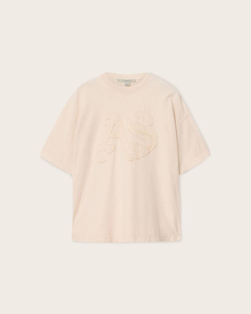 Light Gray טי שירט לנשים Insignia ALLSAINTS