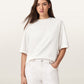 Lavender טי שירט קצרה לנשים Esme Amelie Tee ALLSAINTS