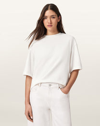 Lavender טי שירט קצרה לנשים Esme Amelie Tee ALLSAINTS