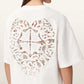 Seashell טי שירט קצרה לנשים Esme Amelie Tee ALLSAINTS