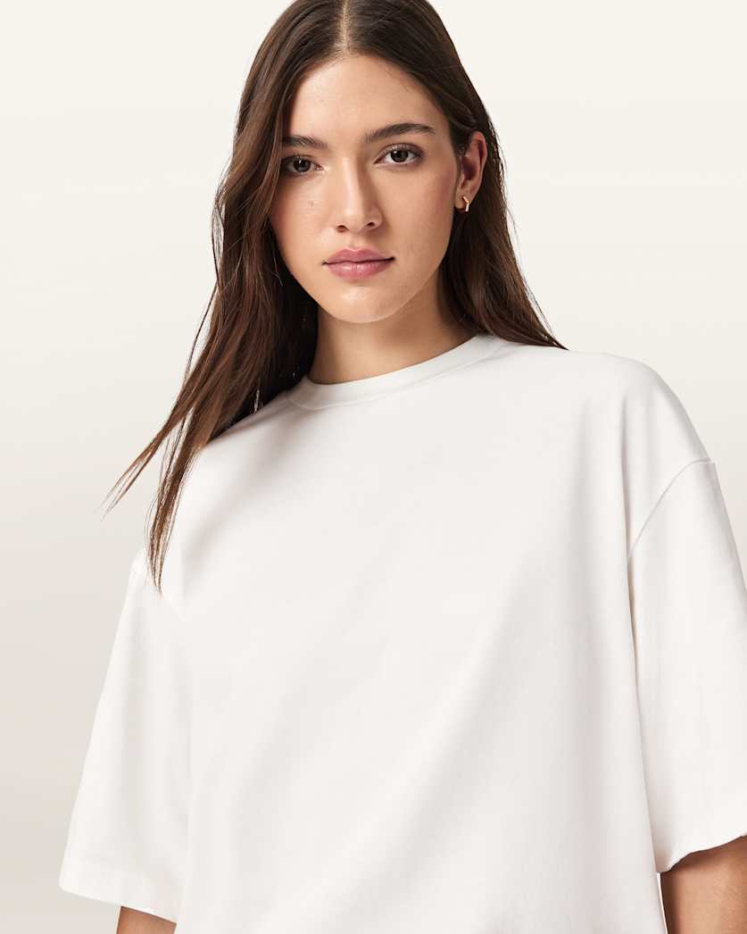 Seashell טי שירט קצרה לנשים Esme Amelie Tee ALLSAINTS