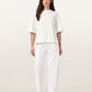 Seashell טי שירט קצרה לנשים Esme Amelie Tee ALLSAINTS