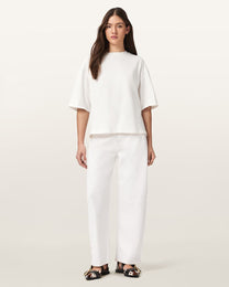 Seashell טי שירט קצרה לנשים Esme Amelie Tee ALLSAINTS