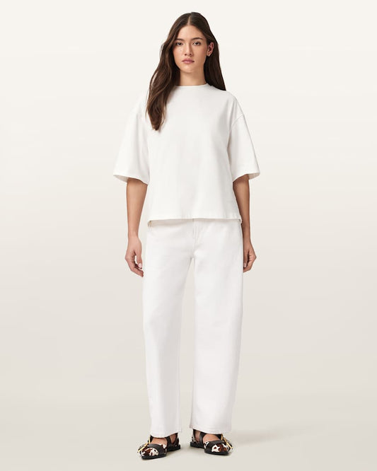 Seashell טי שירט קצרה לנשים Esme Amelie Tee ALLSAINTS