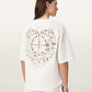 Seashell טי שירט קצרה לנשים Esme Amelie Tee ALLSAINTS