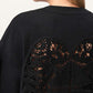Black טי שירט קצרה לנשים Esme Amelie Tee ALLSAINTS