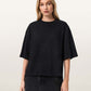 Black טי שירט קצרה לנשים Esme Amelie Tee ALLSAINTS