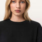 Black טי שירט קצרה לנשים Esme Amelie Tee ALLSAINTS