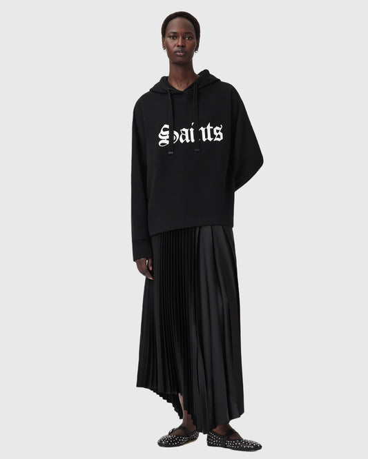 Black קפוצ'ון לנשים Saint Etie ALLSAINTS