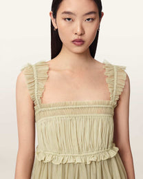 Seashell שמלת מיני לנשים Angela Dress ALLSAINTS