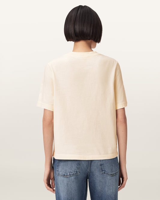 Seashell טי שירט קצרה לנשים Lisa Embos ALLSAINTS