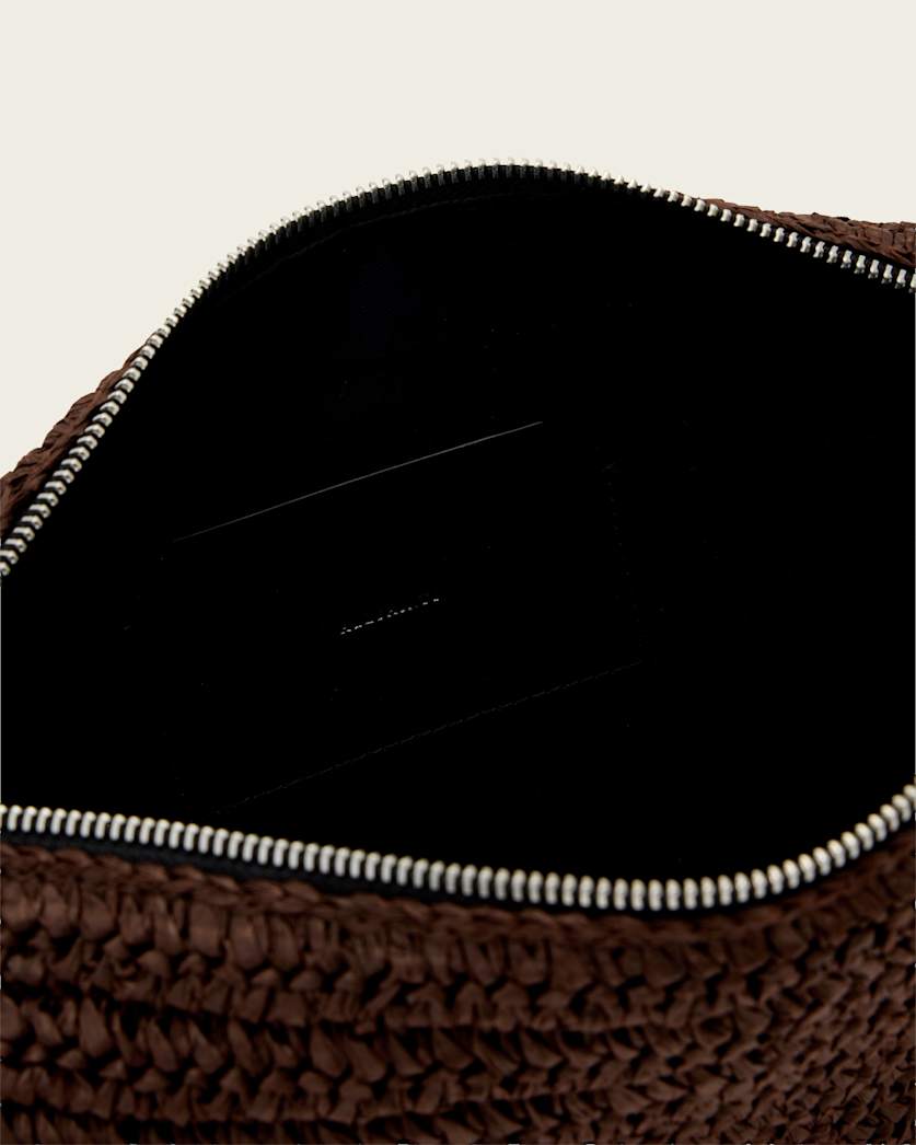 Black תיק צד לשניים Luna Micro ALLSAINTS