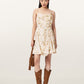 Antique White שמלת מיני לנשים Claire Mini Dress ALLSAINTS