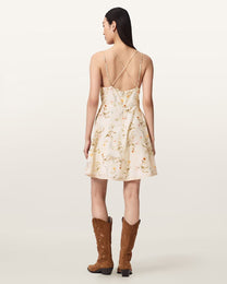 Seashell שמלת מיני לנשים Claire Mini Dress ALLSAINTS