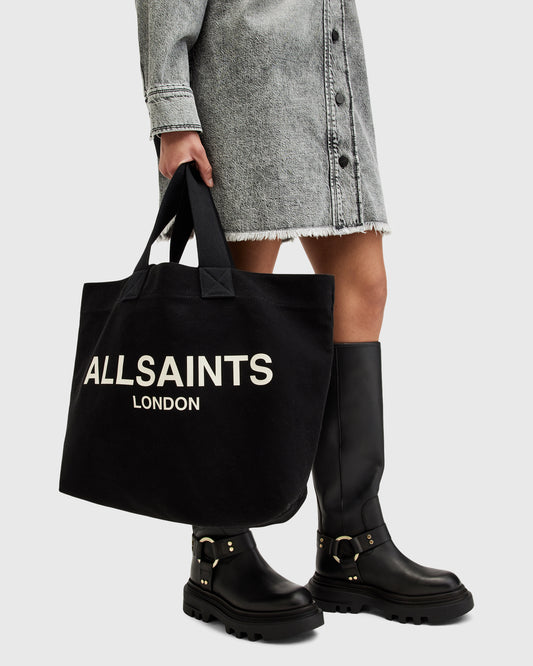 Light Gray תיק צד קנבס לנשים Ali ALLSAINTS