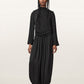 Dark Slate Gray טופ צווארון קאול לנשים Leslie ALLSAINTS