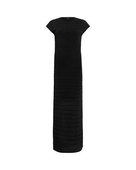 Black שמלת מקסי לנשים Ivana ALLSAINTS