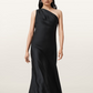 Black שמלת מקסי לנשים Monica ALLSAINTS