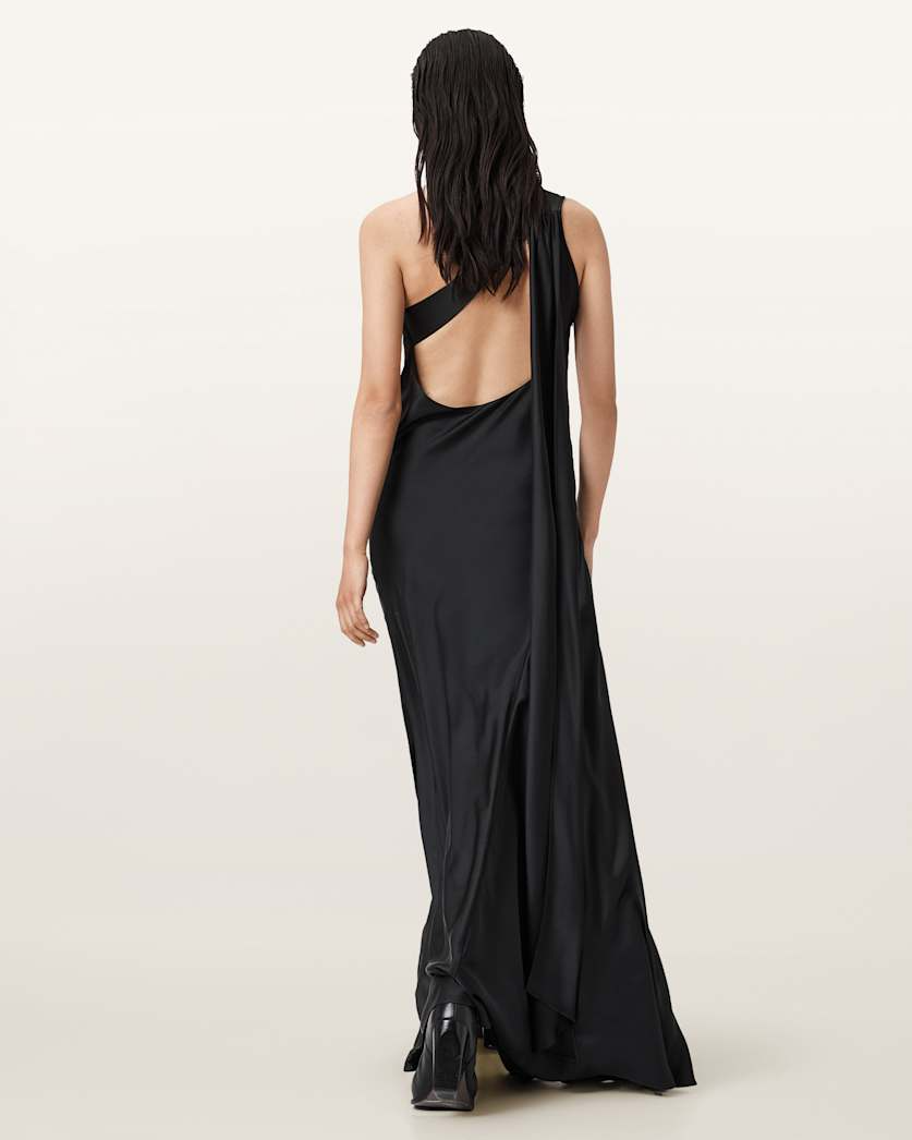 Beige שמלת מקסי לנשים Monica ALLSAINTS