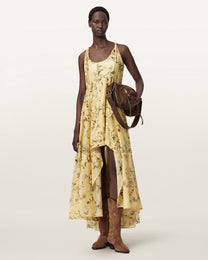 Seashell שמלה מקסי לנשים Dorina Floral ALLSAINTS