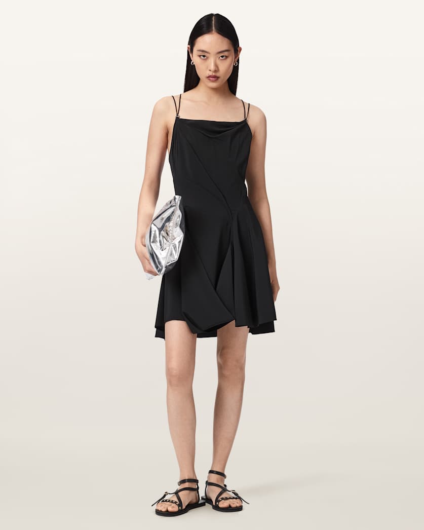 Antique White שמלת מיני לנשים Claire Mini Dress ALLSAINTS
