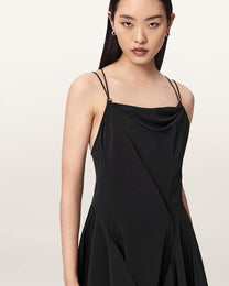 Black שמלת מיני לנשים Claire Mini Dress ALLSAINTS