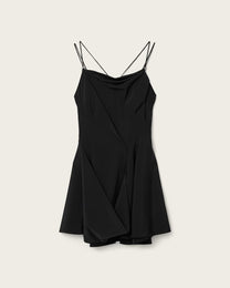 Black שמלת מיני לנשים Claire Mini Dress ALLSAINTS
