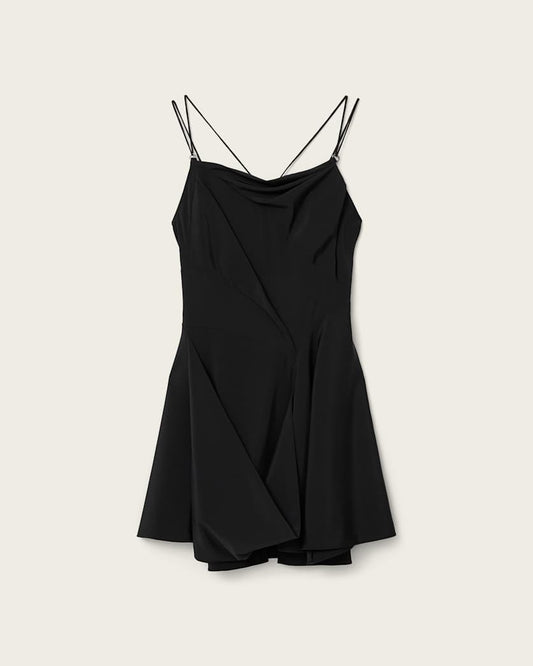 Black שמלת מיני לנשים Claire Mini Dress ALLSAINTS