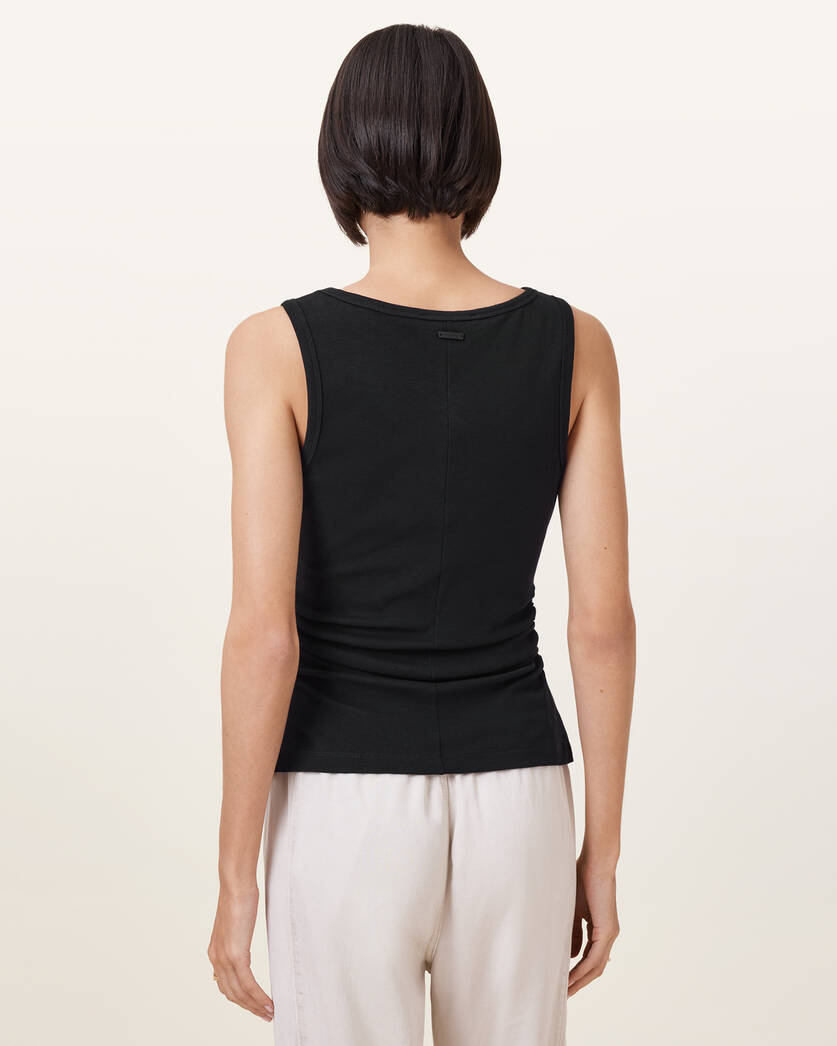 Antique White גופיה לנשים Katarina ALLSAINTS