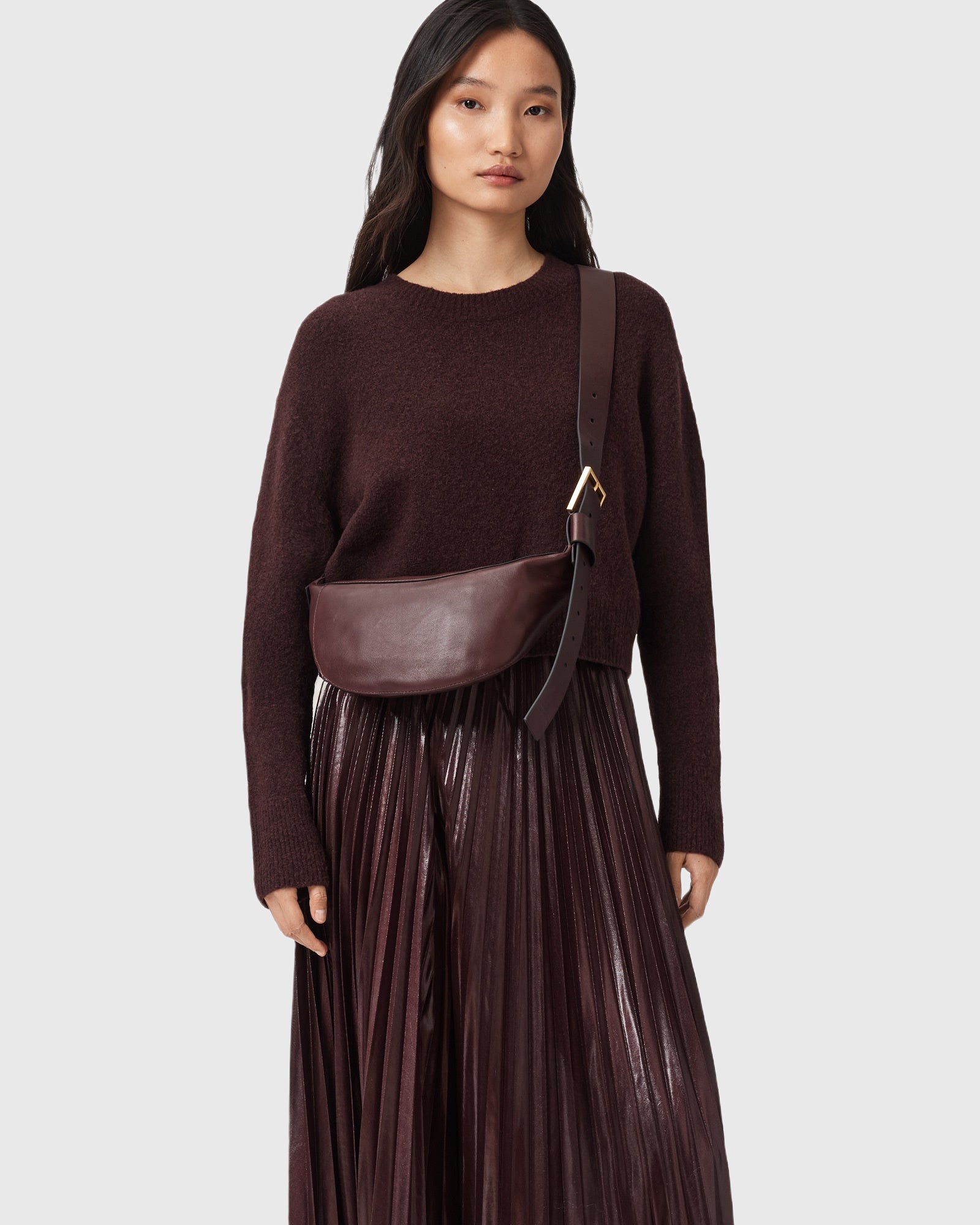 Lavender תיק צד לנשים Mini Luna ALLSAINTS