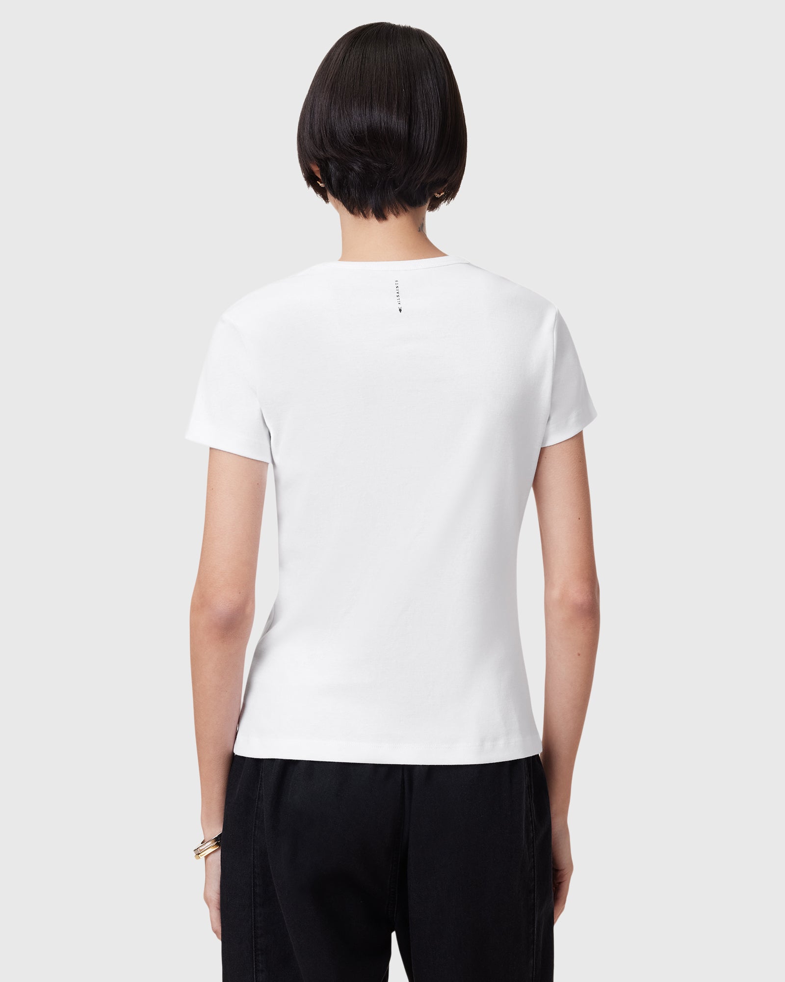 Lavender טי שירט קצרה לנשים Stevie ALLSAINTS