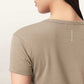 Rosy Brown טי שירט צמודה לנשים Stevie ALLSAINTS