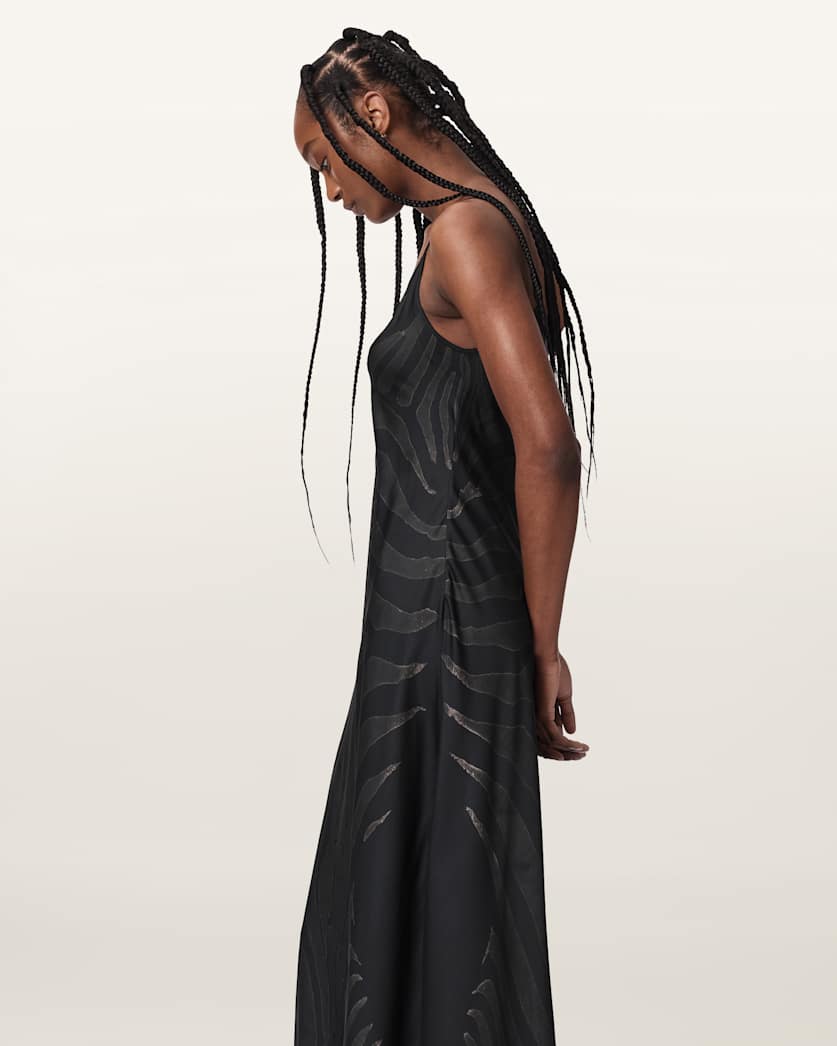 Seashell שמלת מקסי לנשים Leona ALLSAINTS