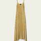 Dark Khaki שמלת סליפ מקסי לנשים Leona ALLSAINTS