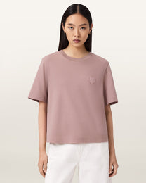 Seashell טי שירט קצרה לנשים Lover Lisa Tee ALLSAINTS