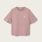 Rosy Brown טי שירט קצרה לנשים Lover Lisa Tee ALLSAINTS