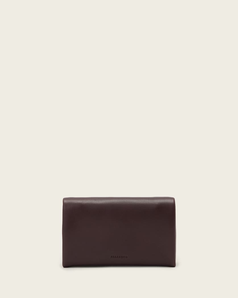 Dark Slate Gray ארנק עור לנשים Harluna ALLSAINTS