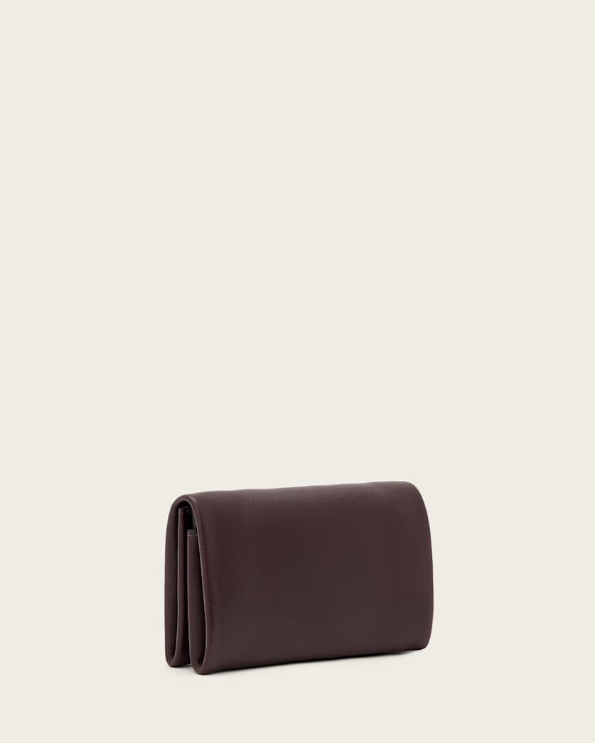 Dark Slate Gray ארנק עור לנשים Harluna ALLSAINTS
