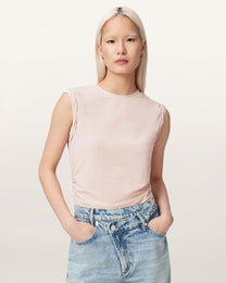 Seashell גופיה לנשים West Tank ALLSAINTS