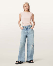 Seashell גופיה לנשים West Tank ALLSAINTS
