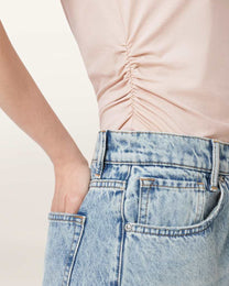Light Gray גופיה לנשים West Tank ALLSAINTS