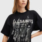 Antique White שמלת טי שירט מיני לנשים Riproar ALLSAINTS