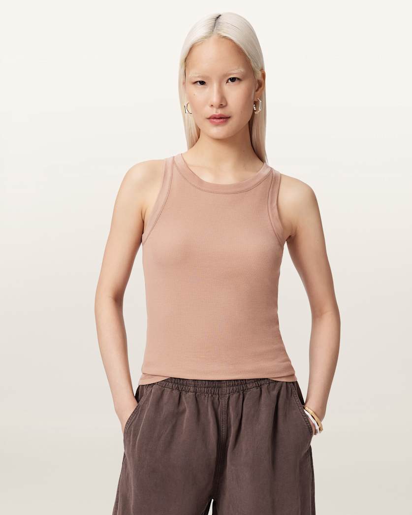 Seashell גופיה לנשים Rina Tank ALLSAINTS