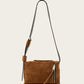 Lavender תיק צד לנשים Alba Suede Zip Xbody ALLSAINTS