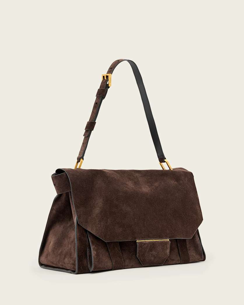 Dark Slate Gray תיק צד לנשים Ursa ALLSAINTS