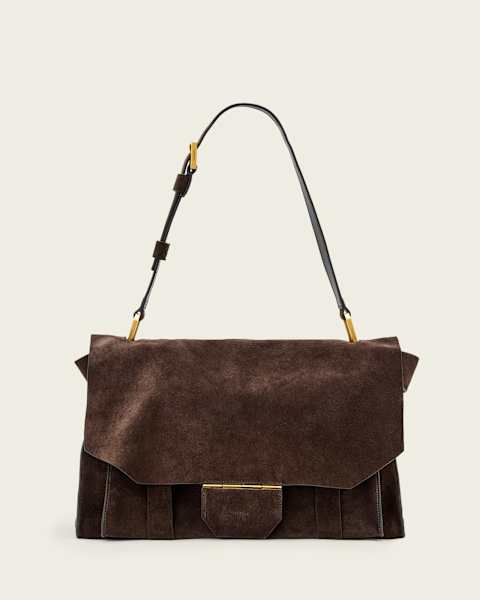 Dark Slate Gray תיק צד לנשים Ursa ALLSAINTS