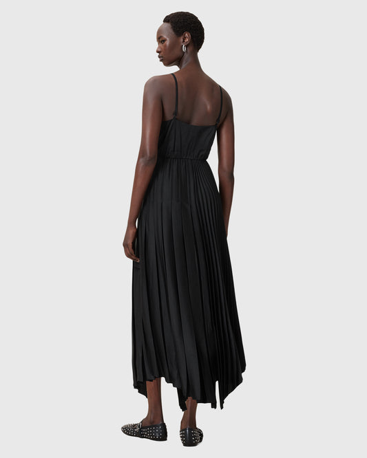 Black שמלת מידי לנשים 2 ב-1 Jax ALLSAINTS