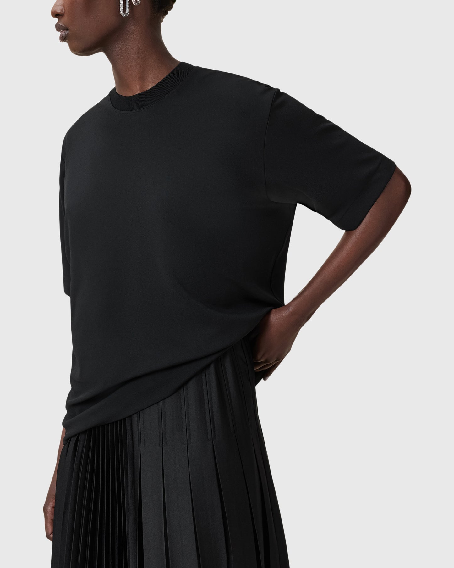 Lavender שמלת מידי לנשים 2 ב-1 Jax ALLSAINTS