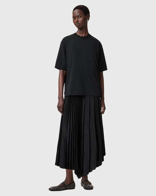 Black שמלת מידי לנשים 2 ב-1 Jax ALLSAINTS